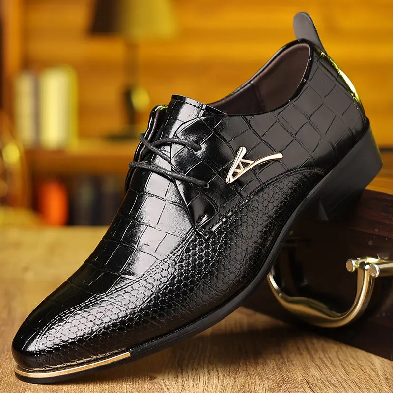 StrideFlex - Zapato Ortopedico De Cuero