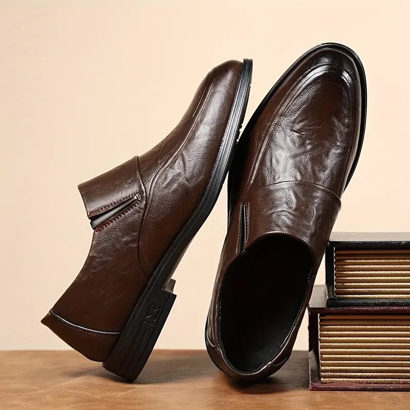 Elegance Pro™ – Zapatos de Cuero Sintético Premium para Hombres
