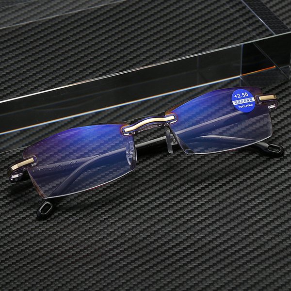Glasses - Gafas de lectura inteligente de alta dureza y anti luz azul