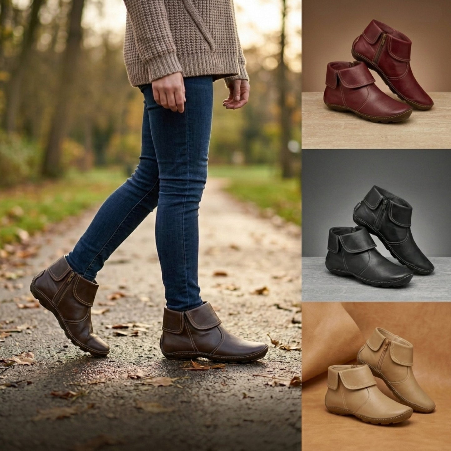 Fallon - Botas Ortopédicas Impermeables Premium