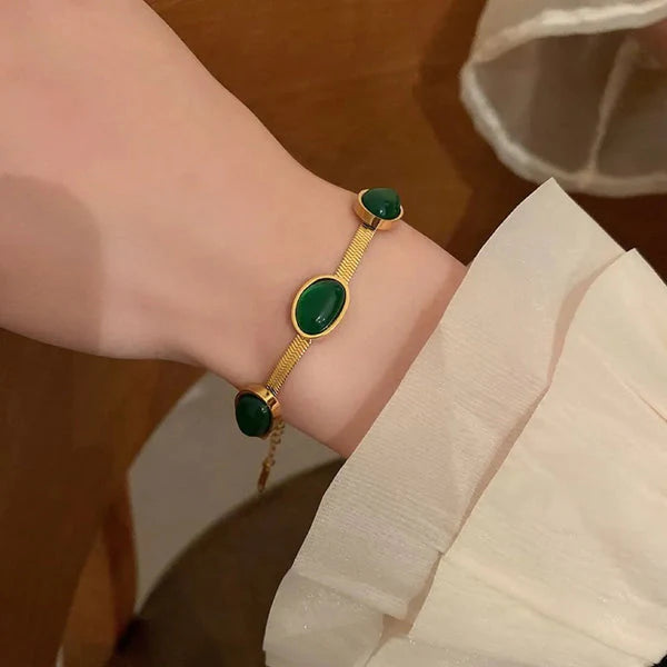 💚COLLAR + ARETES + PULSERA + EMPAQUE DE LUJO💚