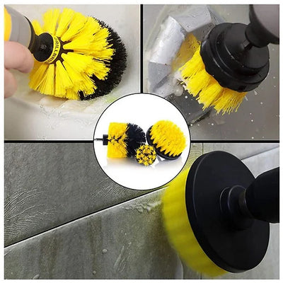 PowerScrub™ – Kit de Cepillos para Taladro (3 Piezas)