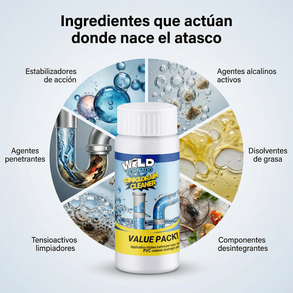 Paga 1 Lleva 2🔥🎁 Wild Tornado🌪️ Destapa Cañerias 💦