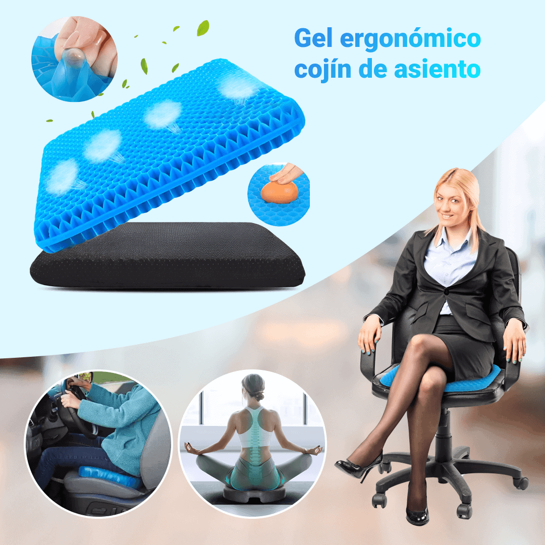 Egg Seater - Cojín ortopédico para el dolor de nervio ciático