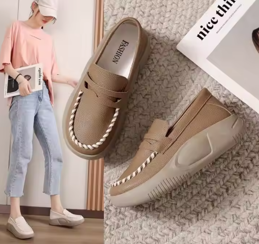 UrbanMuse™ - Mocasin Para Dama Ortopedico