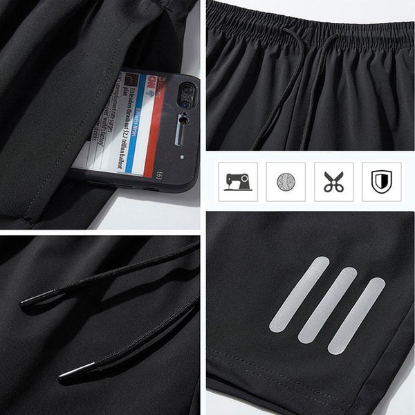 AquaFlex™ Pantaloneta Unisex Elastic Secado Rápido