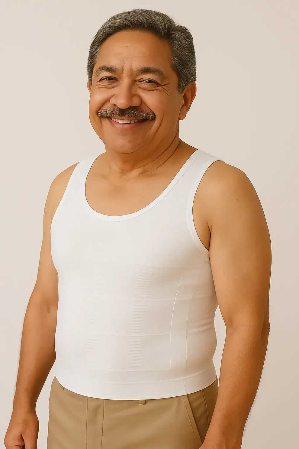 Camiseta Reductora 👔 - El secreto masculino para un pecho firme y una figura segura