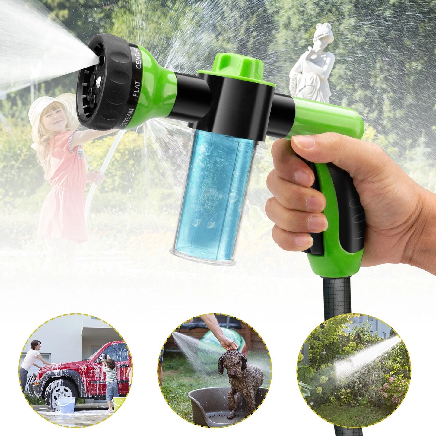 Jet Original™ - Pistola Pulverizadora de Agua para Mascotas