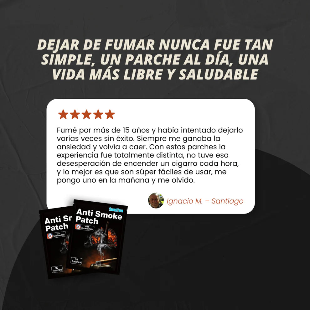 QUITX® Patch | Tu apoyo real para dejar el cigarro