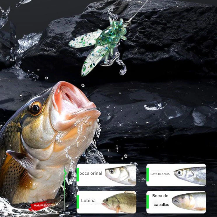 Bonic Fly - Cebo para pesca con mosca (Pack x20)