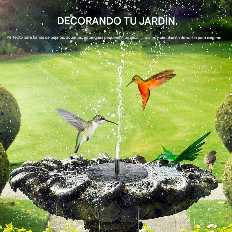 AquaFlare™ - Fuente De Agua Solar Para Aves
