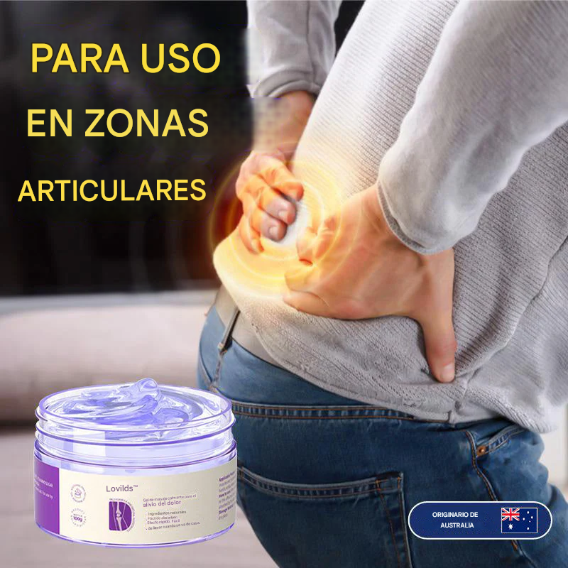 🔥PROMO 2x1🔥 LOVILDS™ Gel Calmante Para El Dolor De Artritis Con Cúrcuma Y Aceite De Emú