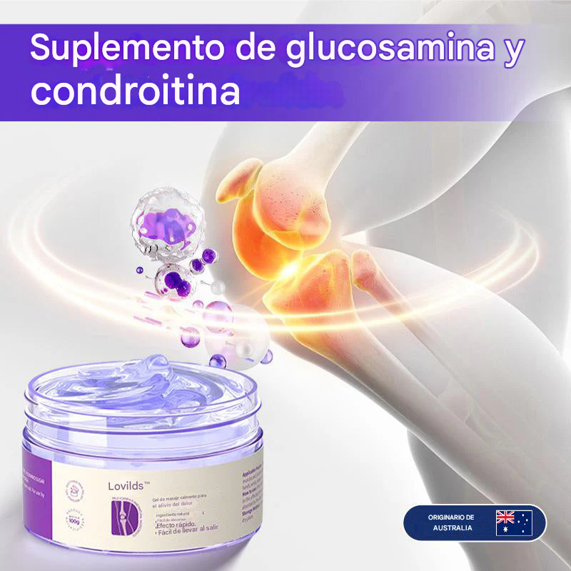 🔥PROMO 2x1🔥 LOVILDS™ Gel Calmante Para El Dolor De Artritis Con Cúrcuma Y Aceite De Emú