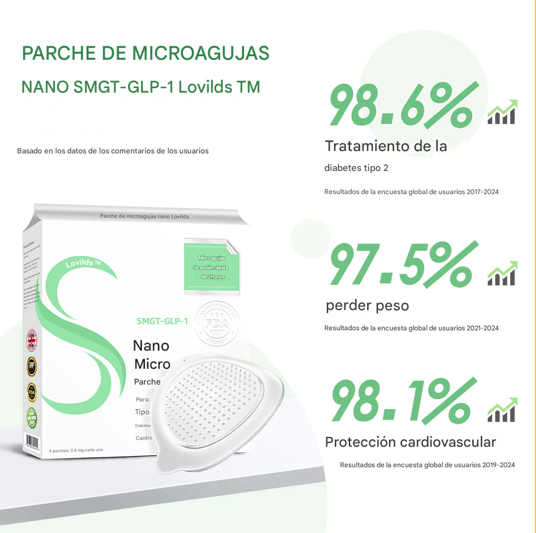 LOVILDS™ SMGT-GLP - Parches Para La Diabetes, La Obesidad Y Las Enfermedades Cardiovasculares