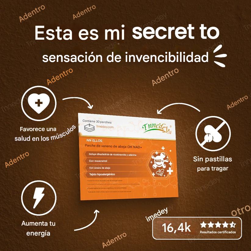 Tnnedey® - Parche de veneno de abeja rejuvenecimiento de la piel y aumento de energía