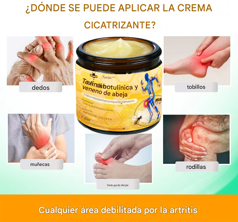 🔥🐝𝐓𝐮𝐫𝐨𝐧𝐮™ 𝐁𝐞𝐞 𝐕𝐞𝐧𝐨𝐦 - Crema para la Cicatrización Ósea🐝🔥