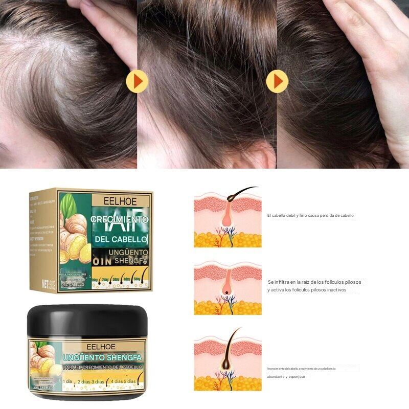 🔥PROMO 2x1 GingerGrow™ Active Formula - Crema De Jengibre Para El Crecimiento Del Cabello🔥