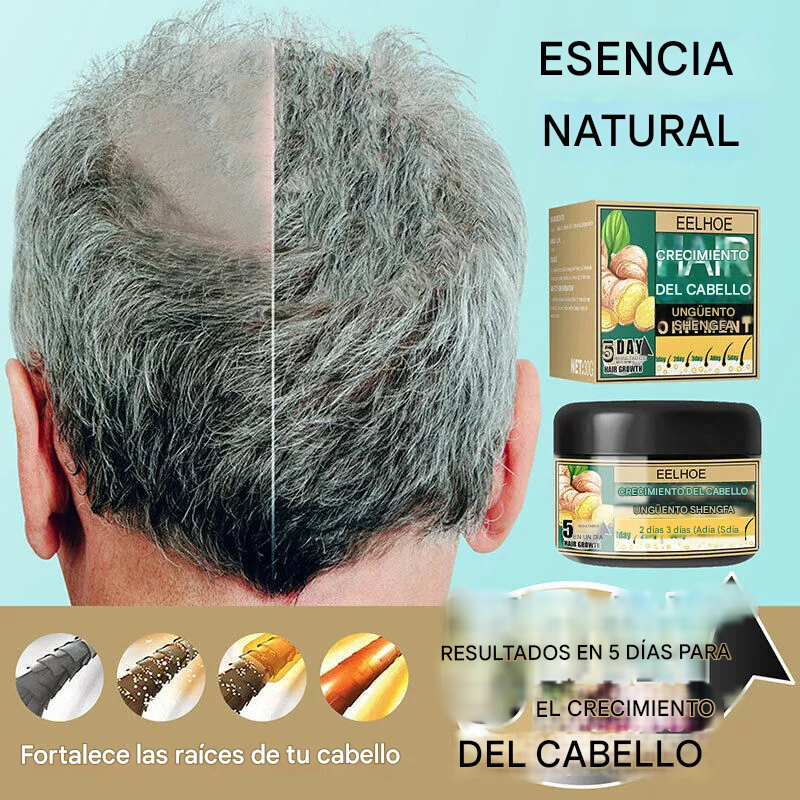🔥PROMO 2x1 GingerGrow™ Active Formula - Crema De Jengibre Para El Crecimiento Del Cabello🔥