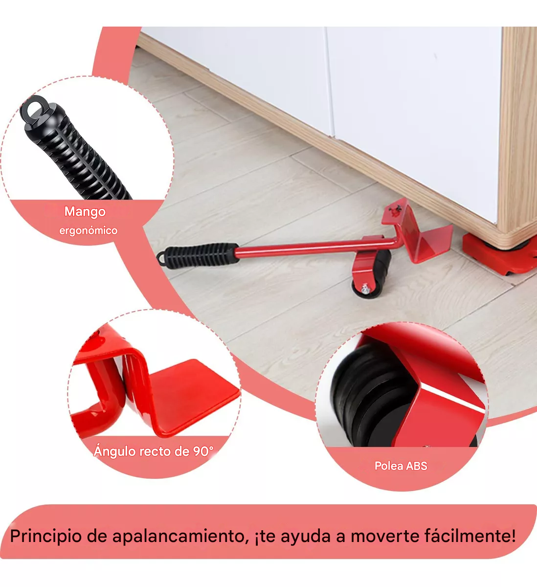 EasyMove ™ - Kit Elevador De Objetos Pesados