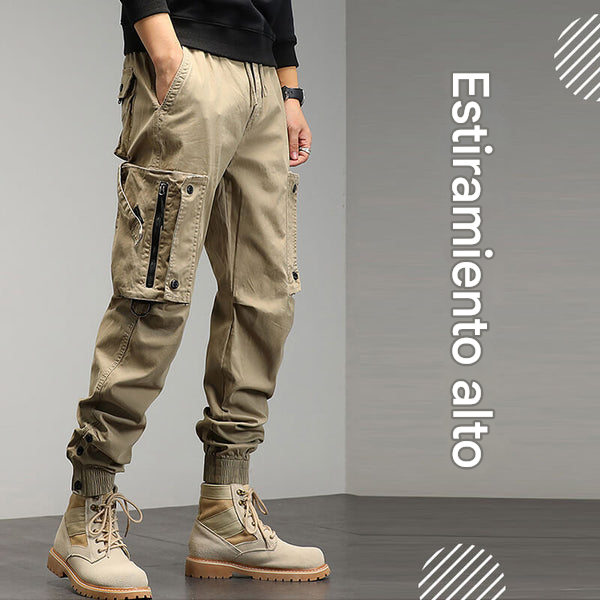 Workboss™ - Pantalones Multifuncionales Tipo Militar Antidesgarro