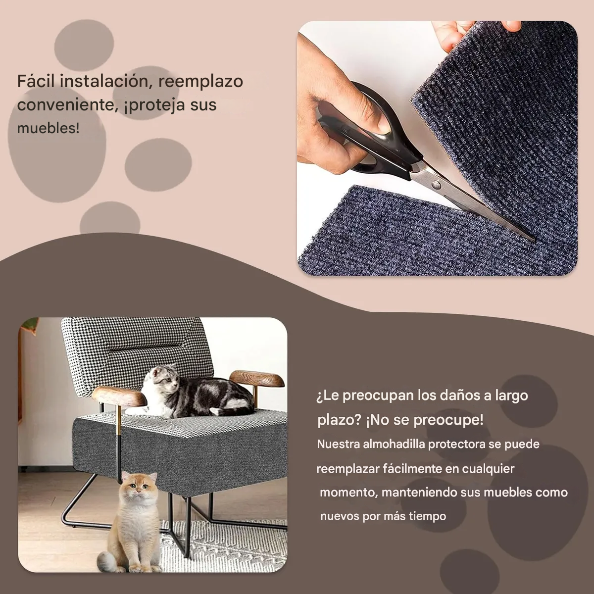 🐾 ScratchSafe™ - Tapete Rascador Elegante