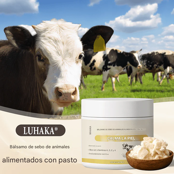 Bálsamo de sebo de animales alimentados con pasto LUHAKA® 💫