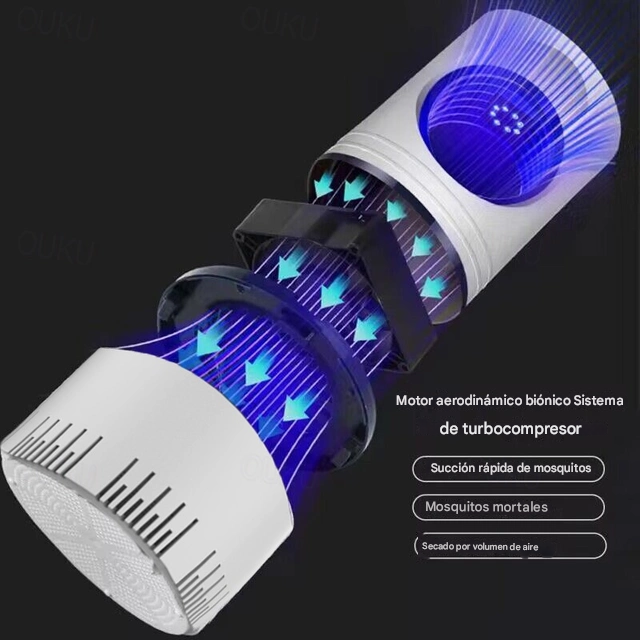 ZAPTRONIC™ - Lámpara LED Elimina Insectos
