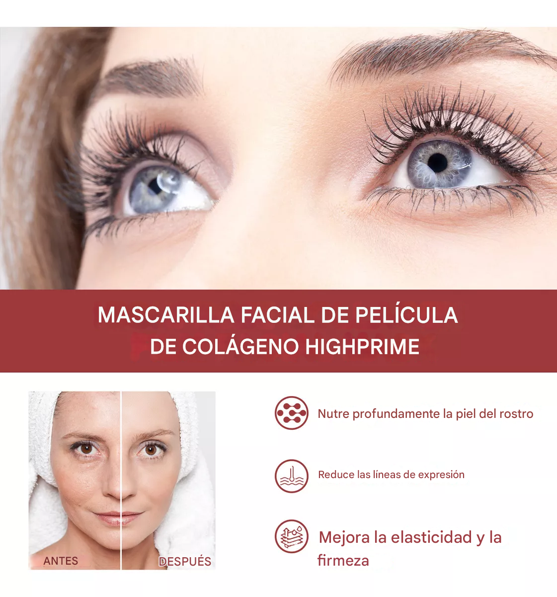 COLLAGEN FILM™ - Mascarilla De Colágeno