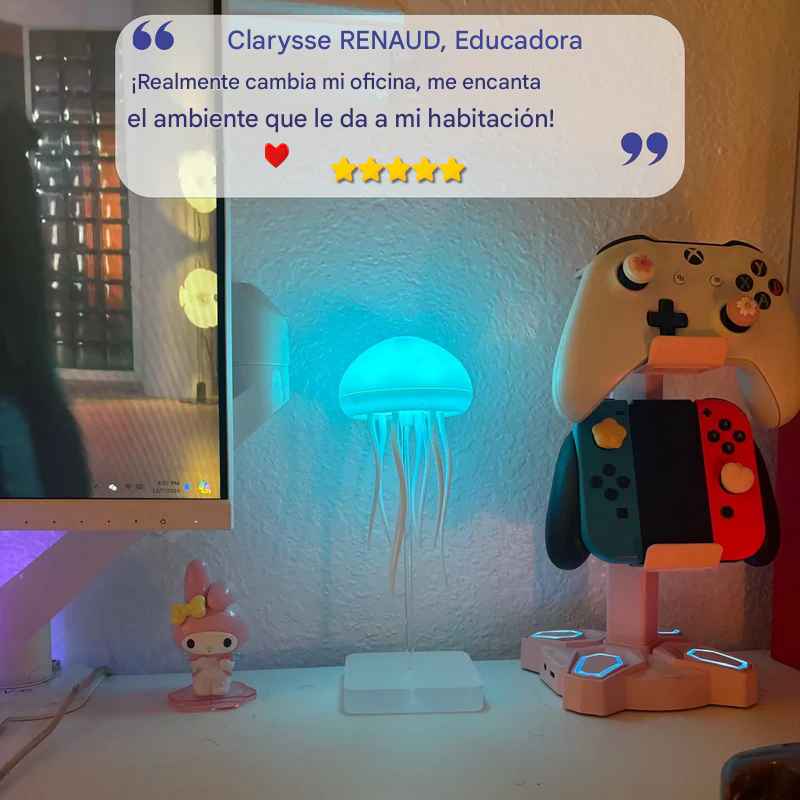Lámpara relajante de medusas - JellyZen™