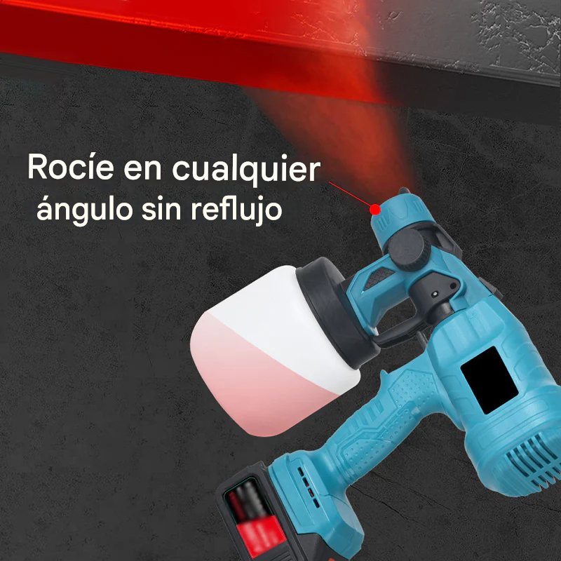 Pulverizador De Pintura Eléctrico Inalámbrico