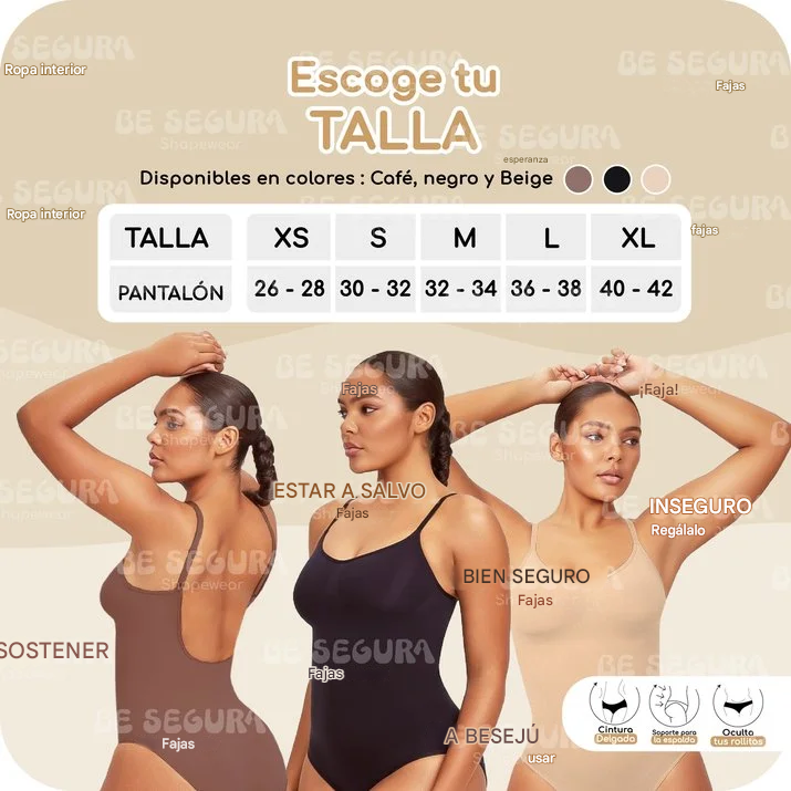 BODYSUIT MOLDEADOR ESPALDA BAJA - SHAPEWEAR