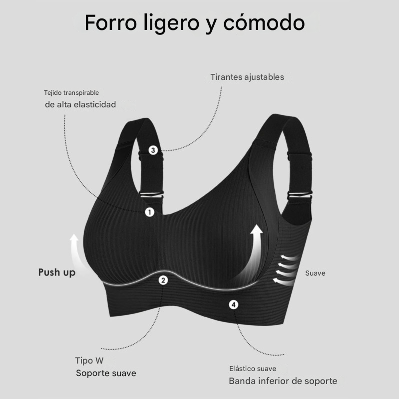 Sujetador Sin Aros ComfortLift