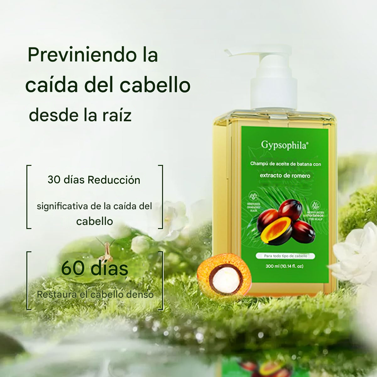Shampoo De Aceite De Batana Para Crecimiento Del Cabello