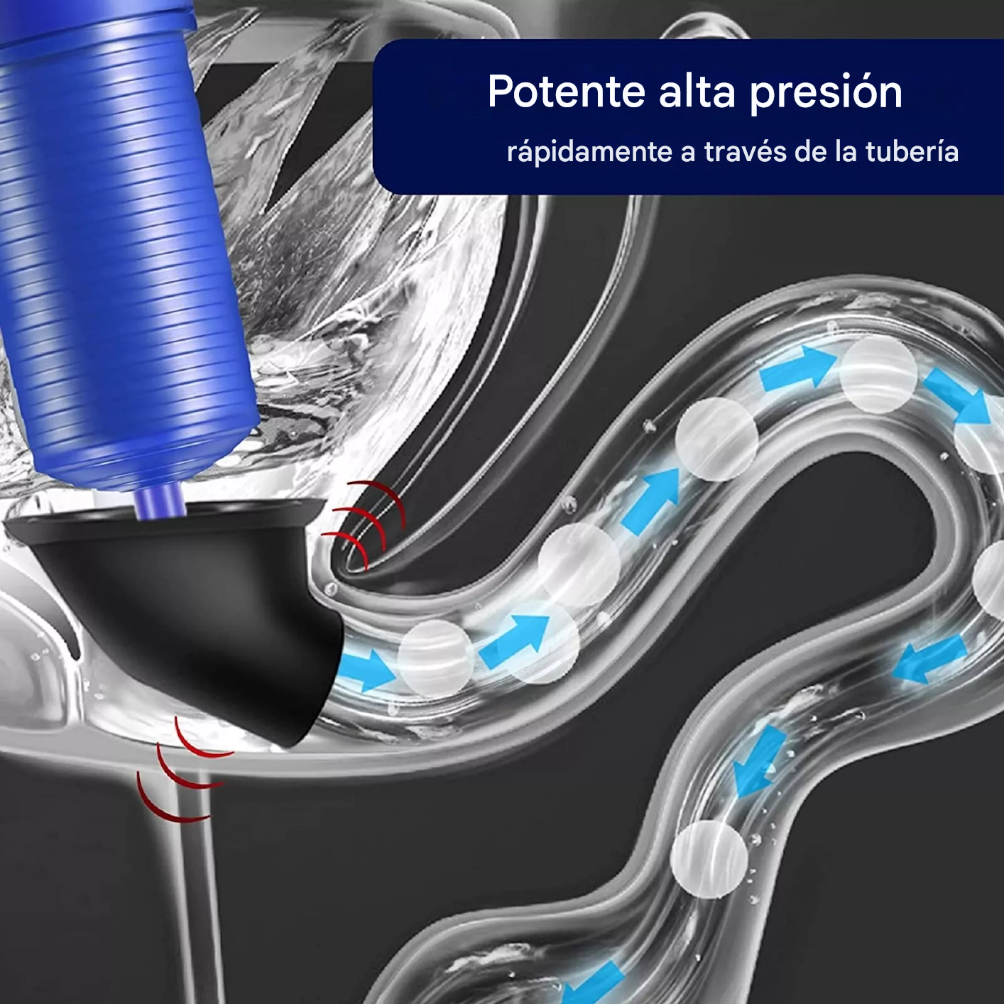 💧HydroBlast™ - Destapador De Tubería De Alta Presión💧