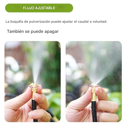 Sistema De Riego Automático Para Jardín Curvo De 360° ( 5 Metros )