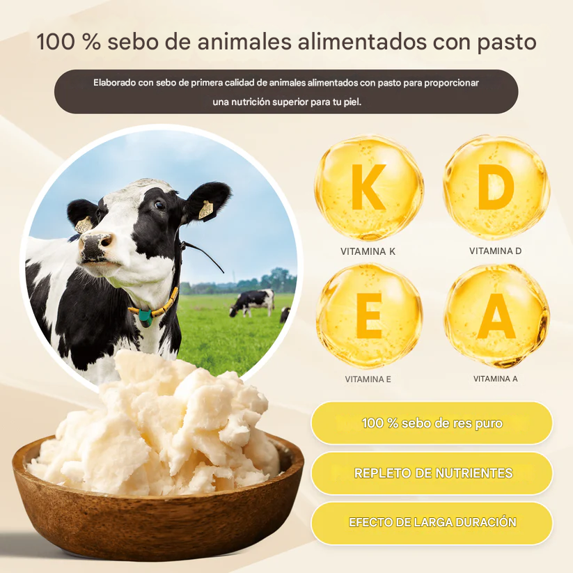 Bálsamo de sebo de animales alimentados con pasto LUHAKA® 💫