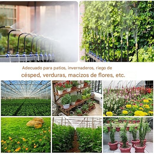 Sistema De Riego Automático Para Jardín Curvo De 360° ( 5 Metros )