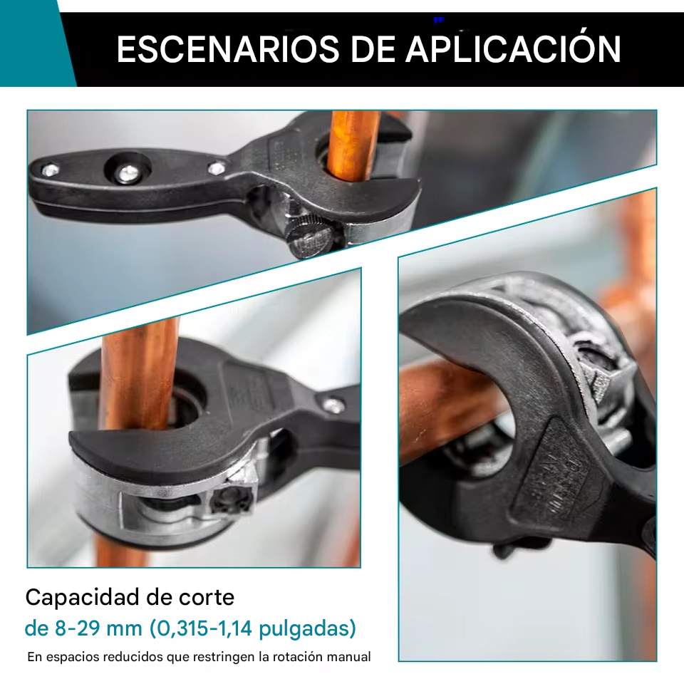 TrinquePro™ - Cortador De Tubos De Trinquete
