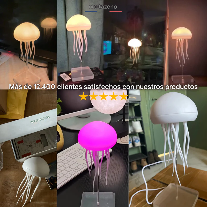 Lámpara relajante de medusas - JellyZen™