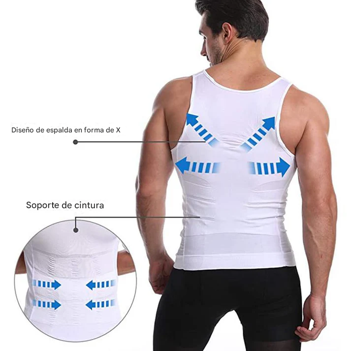 PosturePro™ - Camisilla Moldeadora De Cuerpo Para Hombre