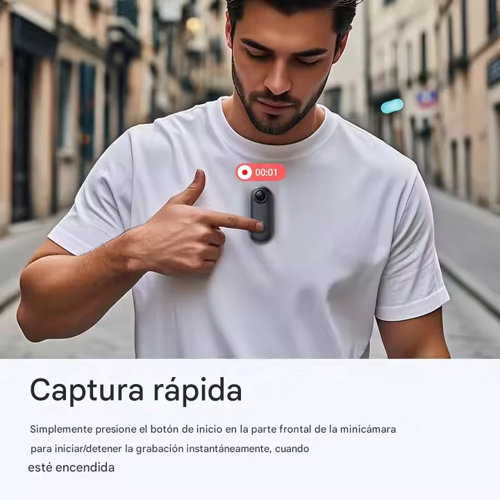 VlogRig™ - Cámara Vlogging Portátil Pequeña De 1080P