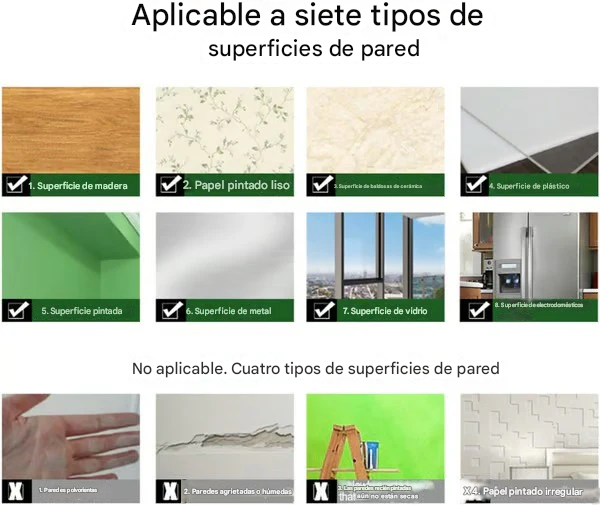 Láminas Adhesivas Irrompibles Para Espejos ( 60 x 30 Cm )
