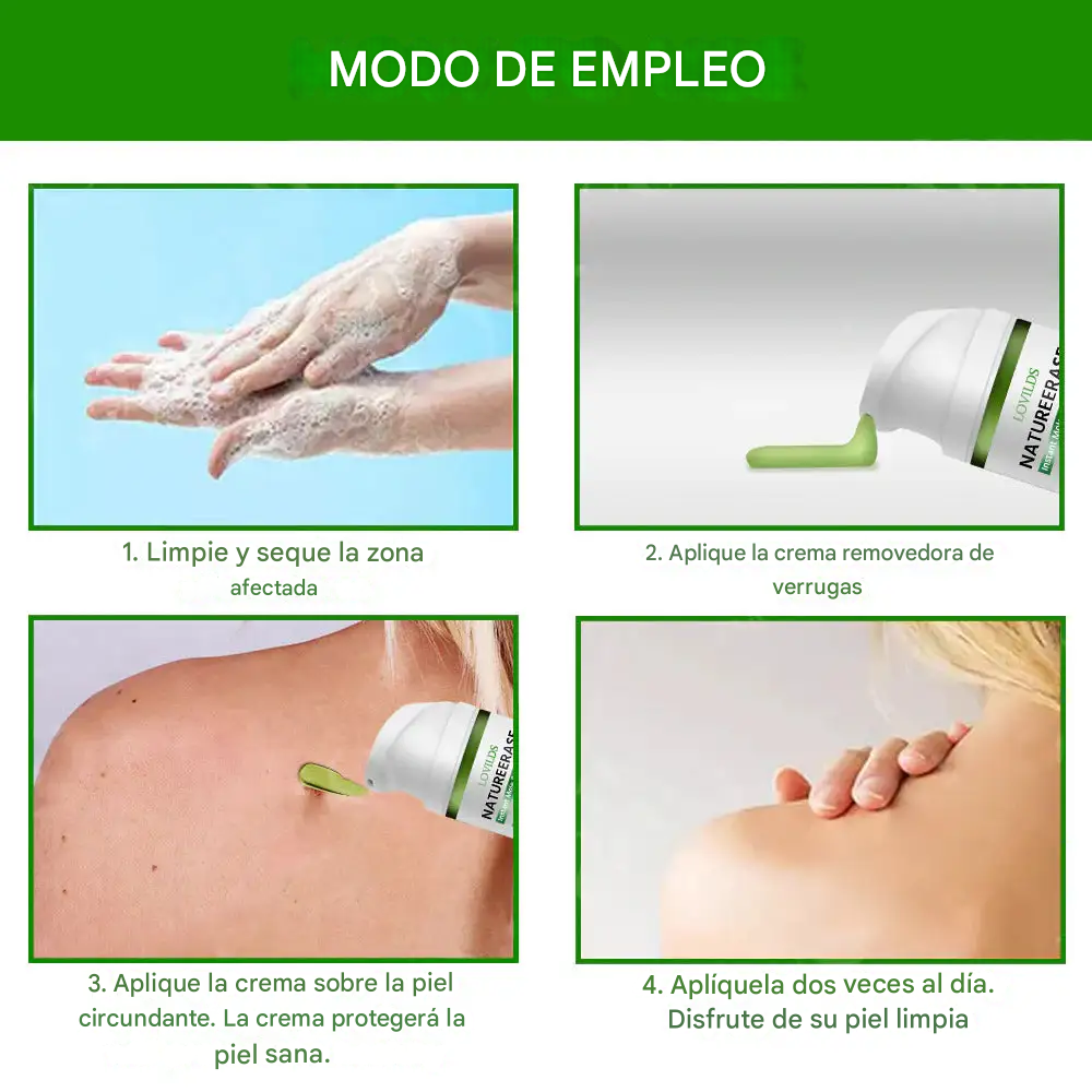 🔥PROMO 2X1🔥 Crema Eliminadora Verrugas, Lunares Y Manchas Con Aceite De Caimán