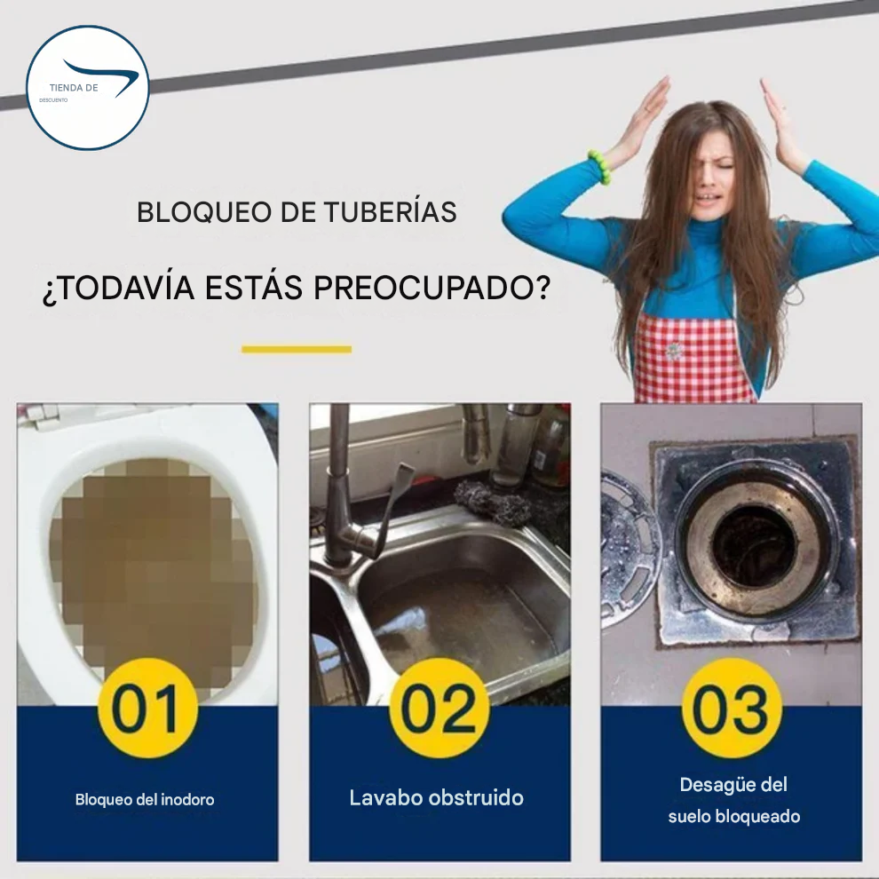 🔥🫧PROMO 2x1 WildTornado™ - 🧼Limpiador potente de desagües y fregaderos🫧🔥