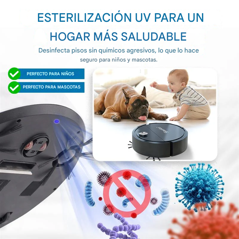 🧹Aspiradora robot Seurico™ AutoClean Pro