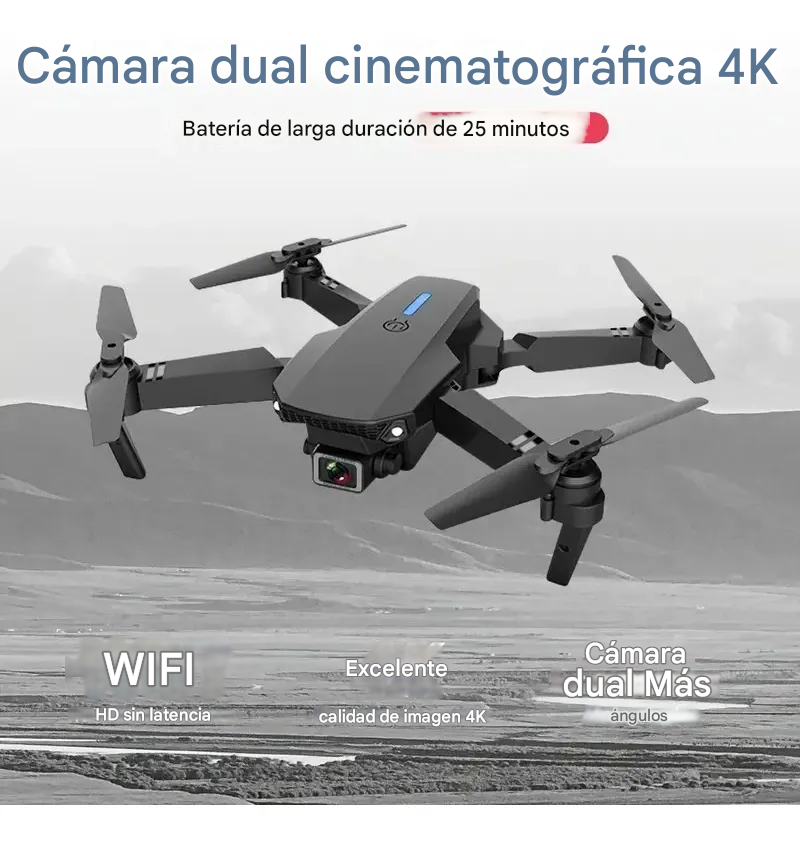 SkyViper Pro™ 4K - Dron Doble Cámara 4K