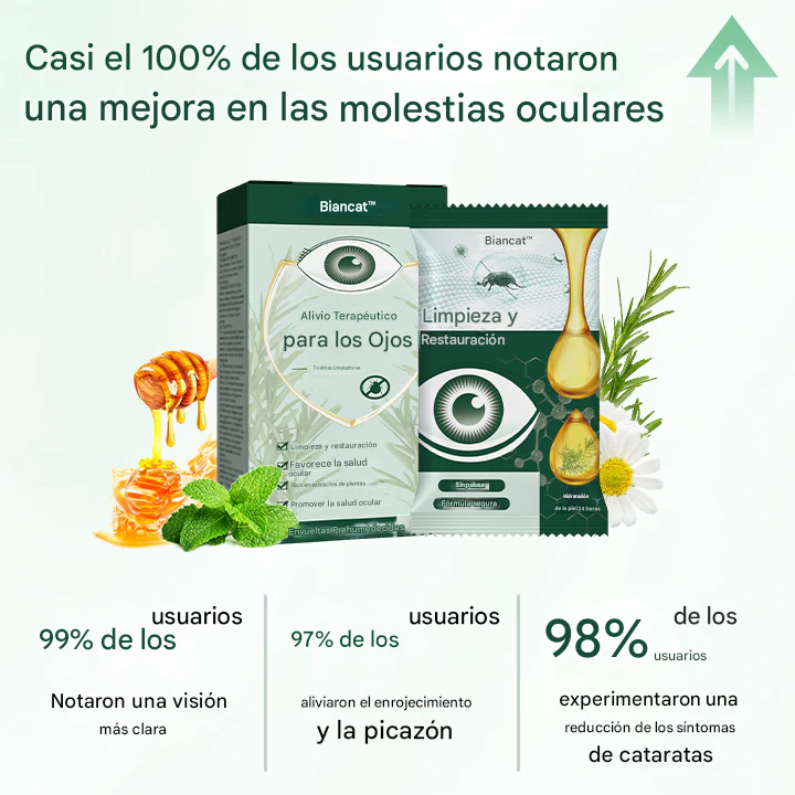 Toallitas Limpiadoras Terapéuticas - Biancat™ EyeRelief