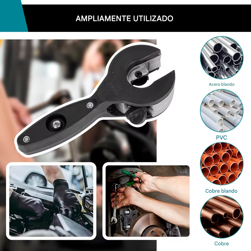 TrinquePro™ - Cortador De Tubos De Trinquete