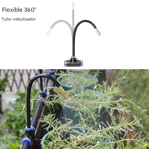 Sistema De Riego Automático Para Jardín Curvo De 360° ( 5 Metros )
