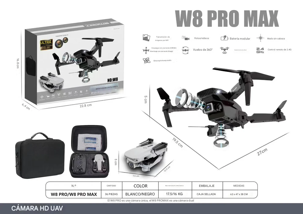 SkyViper Pro™ 4K - Dron Doble Cámara 4K